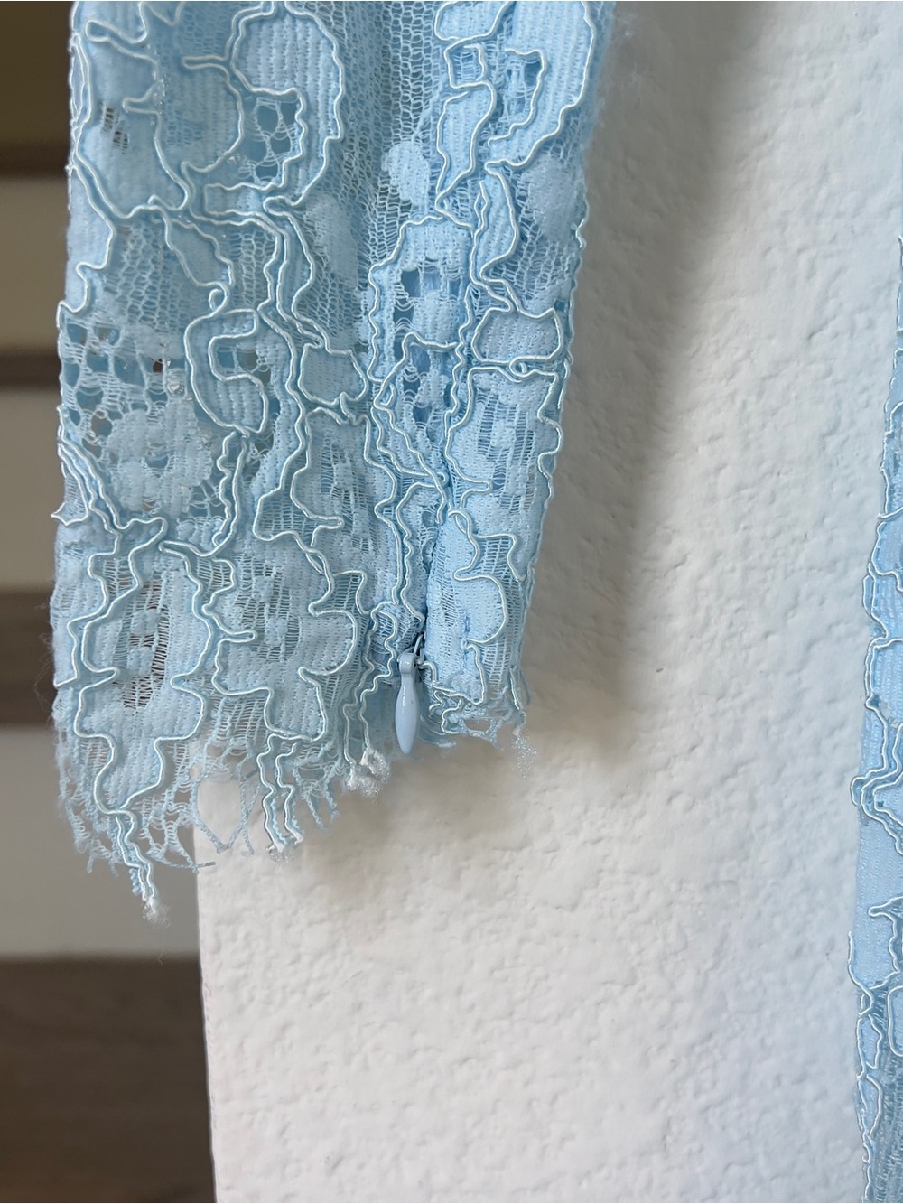 Bronx and Banco Bronx & Banco Electra Lace Gown Maxi Dress Blue - Picture 8 of 14